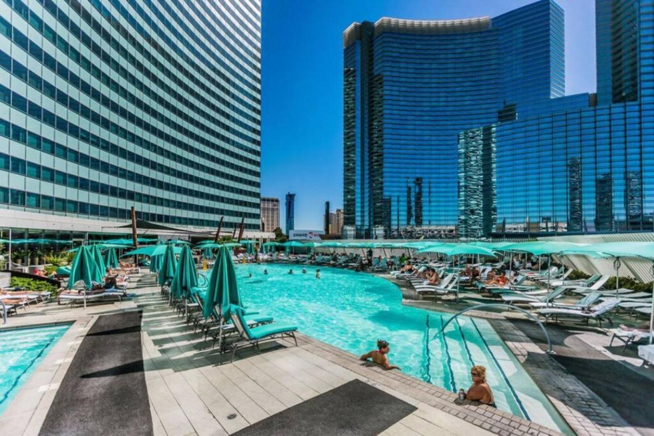 City Center - Panoramic Corner Suite At Vdara Las Vegas Ngoại thất bức ảnh