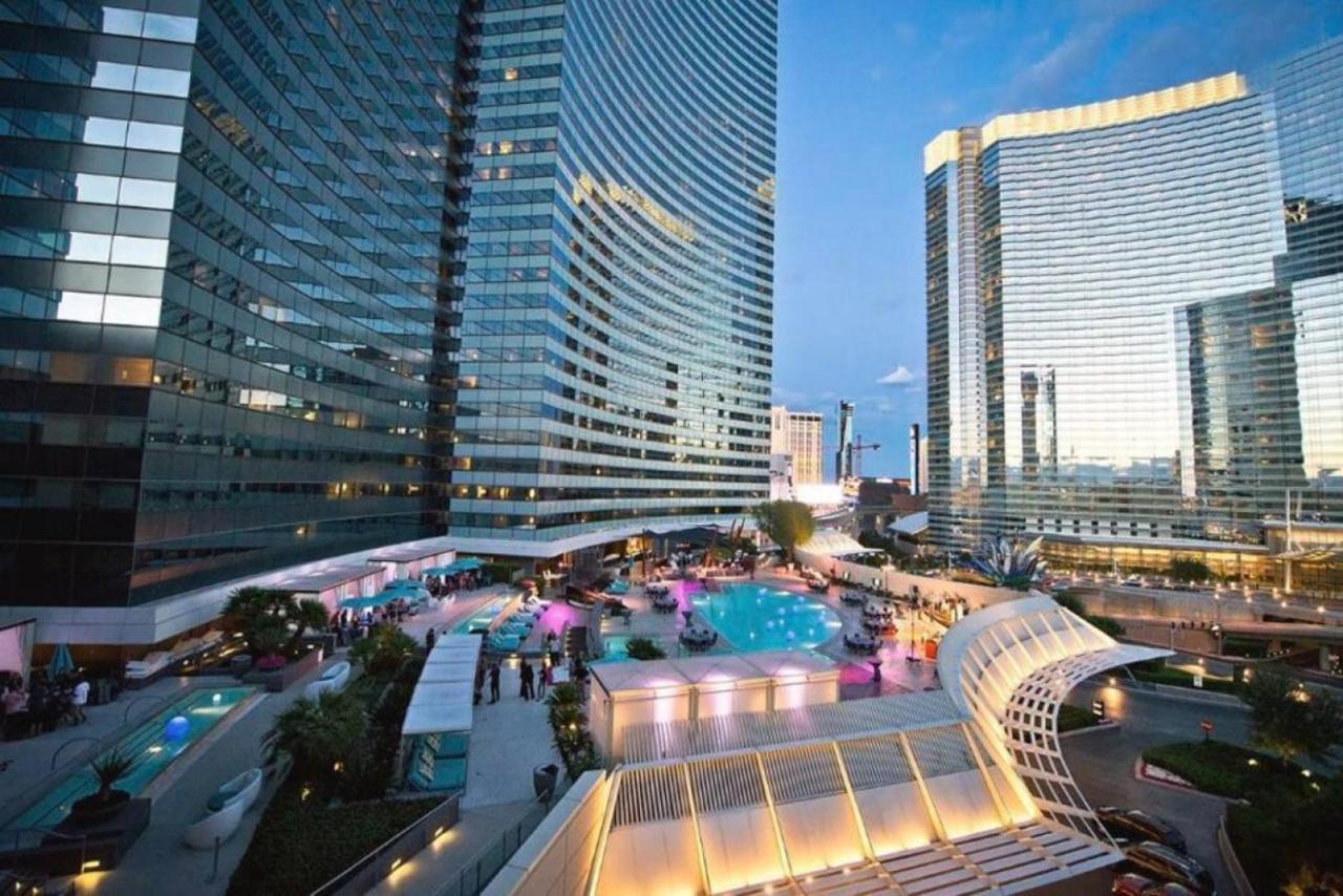 City Center - Panoramic Corner Suite At Vdara Las Vegas Ngoại thất bức ảnh